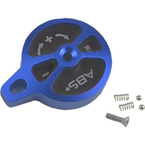 MTB Bike Cover Lock Cap Switch Manual Lockout Assembly Kit For Bicycle Fork Aluminum Alloy CNC With Screw Small Springs Ball