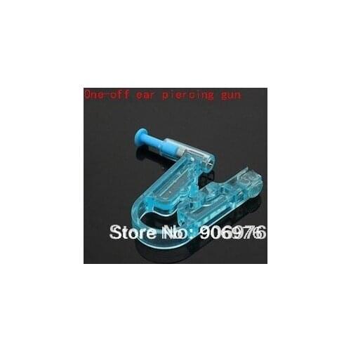 New ear piercing gun one off no pain Piercing tools Safety Healthy Asepsis Disposable Gem Ear Stud Piercer Unit Tool 20pcs/lot