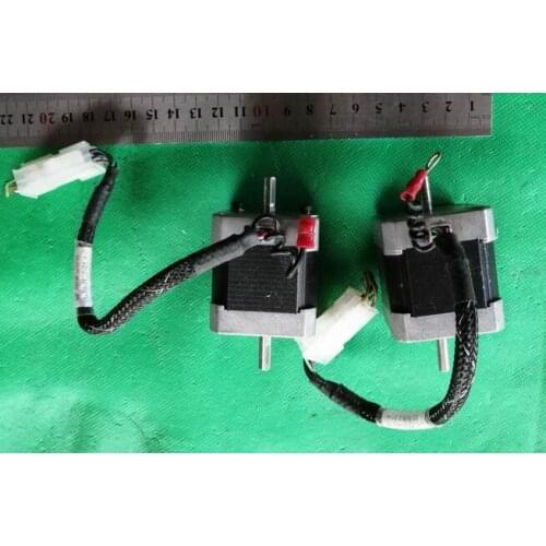 PK245-02B stepper motor used in good condition . 80% appearance new , good working , free shipping