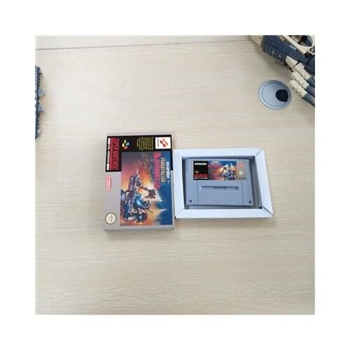 Super Probotector The Alien Rebels - EUR Version Action Game Card with Retail Box