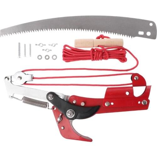 High-altitude Extension Lopper Scissors Extendable Fruit Tree Pruning Saw Cutter Garden Trimmer Tool