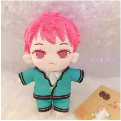 Japanese Anime Saiki Kusuo no Ψ Nan Saiki Kusuo Cute Cosplay Plush Doll Cushion Toy Collection Kawaii Christmas Gifts