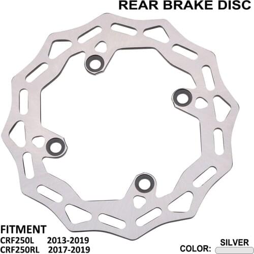 Motorcycle Rear Brake Disc Pad For Honda SL230 XLR 250 R XR 250 230 XR 250 400 600 R CR 250 CRF 250 M L R AR 220mm Float Disc