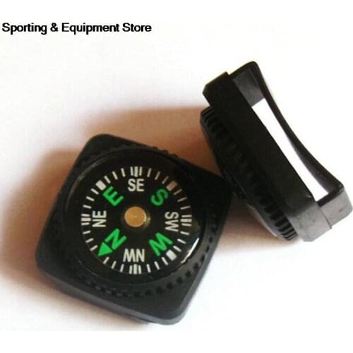 1Pc Mini Button Compasses Portable Handheld Outdoor Sports Camping Travel Hiking Hunting Emergency Survival Compass