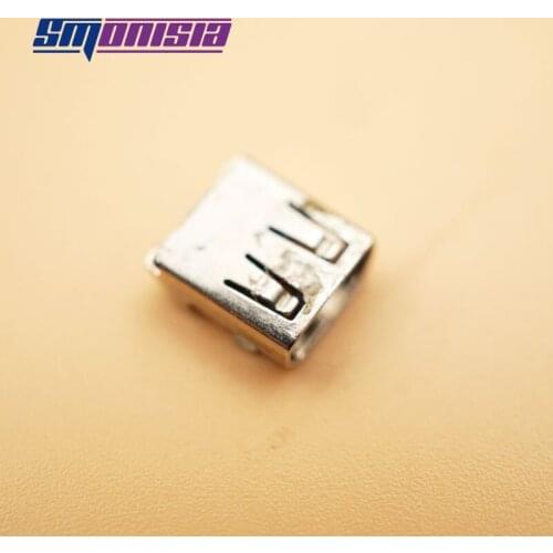 Smonisia 10pcs Micro HDMI-compatible Female Socket HDMI-compatible Connector 19Pin SMT Mini Jack Taping Port