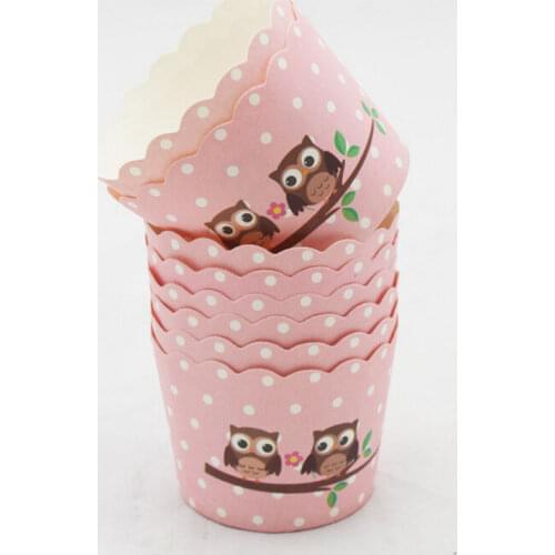 50PCS Colorful Paper Cake Cup Oven Baking Tools Tray Liners Baking Cup Muffin Kitchen Cupcake Cases Cake Decoration Accessories