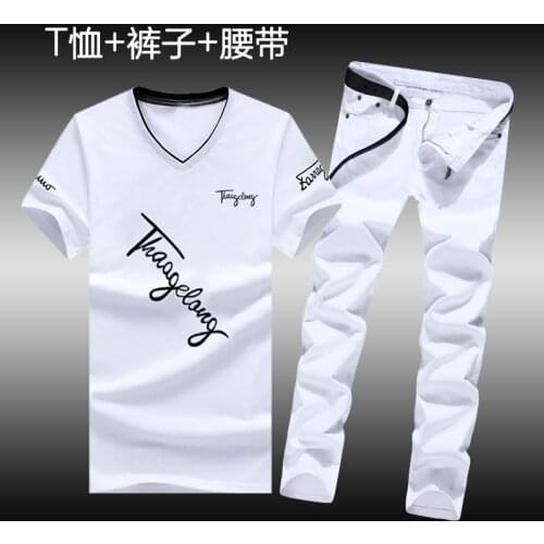 Clearluv Men's T-shirts With Inscriptions