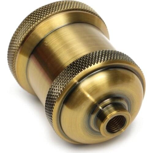 E26/E27 Vintage Edison Light Bulb Bases Light Socket Aluminium Pendant Lamp Holder Screw Thread Supplies Support Dropshipping