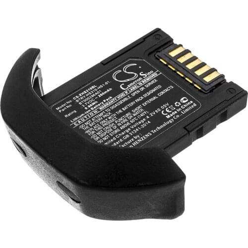 CS 260mAh / 0.96Wh battery for Zebra HS3100 BT000296A01, BTRY-HS310-HS1-01