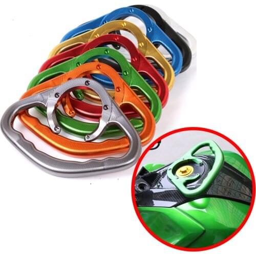 For Kawasaki ZR/Z800 Z750 Z1000 Z1000SX ZX6R ZX10R Motorcycle Refit Fuel Tank Handrail Tank Handle Passenger Safety Handle