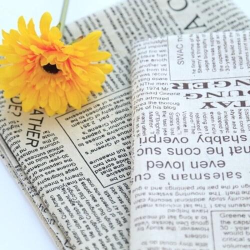 Background Cloth Retro English Letters Photo Background Cloth Cotton Linen Photo Props Tablecloth