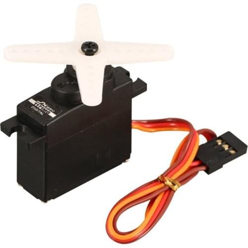 JX PDI-1171MG Metal Gear 4.8V-6V 3.5KG Large Torque Digital Servo For 200-500mm RC Fixed Wing Airplane Parts Accessories