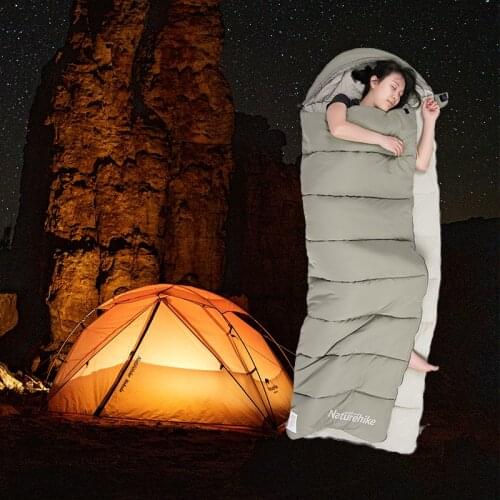Naturehike Ultralight Waterproof Splice Envelope Sleeping Bag Cotton Sleeping Bag NH20MSD02