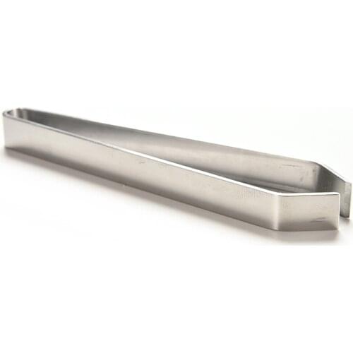 Stainless Steel Fishbone Tongs Metal Fish Hair Remover Kitchen Stubbs Plucking Fur Bones Clip Tong Animal Pliers BBQ 1Pcs