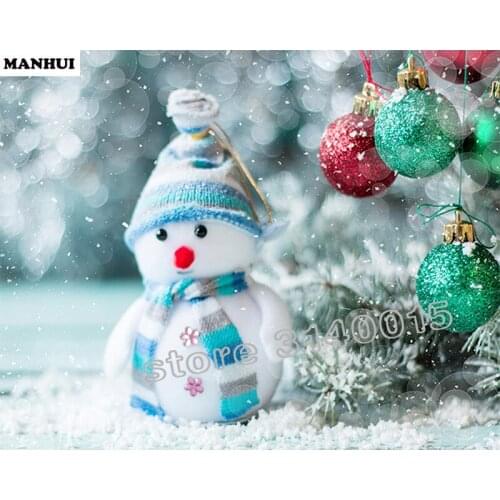 NEW DIY Diamond Painting snowman Diamond Cross Stitch Needlework Diamond Embroidery Full Diamond Decorative ABC036
