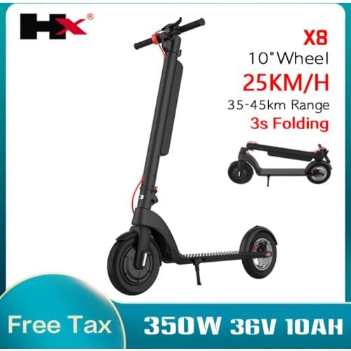 Adult Folding Electric Scooter 10 Inch Wheel Balance Skateboard Step Patinete E-scooter With 350W 36V 10AH Lithium Battery