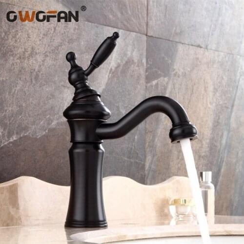 Basin Faucets Chrome Bathroom Sink Taps Single Lever Washbasin Hot and Cold Water Tap Mixer Crane Home Decoration LH-16929