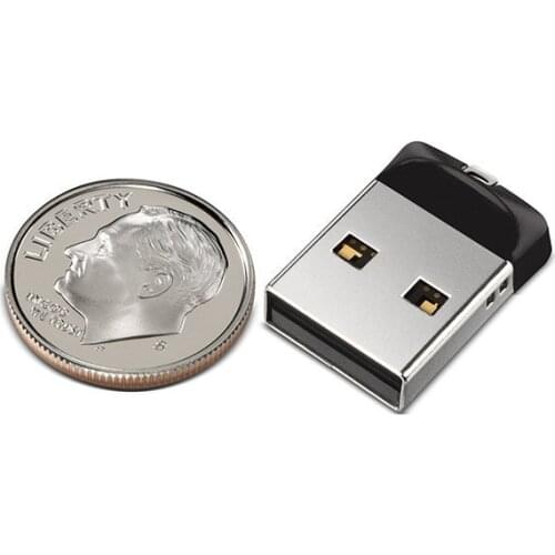 Usb Flash Drive Black Super Mini Plastic Pen Drive 32GB 64GB Usb Stick Tiny Flash Disk 4GB 8GB 16GB Pendrive Flash Memory Stick