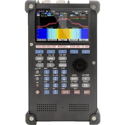 VNA Original KC908 Real-time 10.8 GHz 6.0GHz Spectrum Analyzer wide-band sweep receiver Vector Network Analyzer