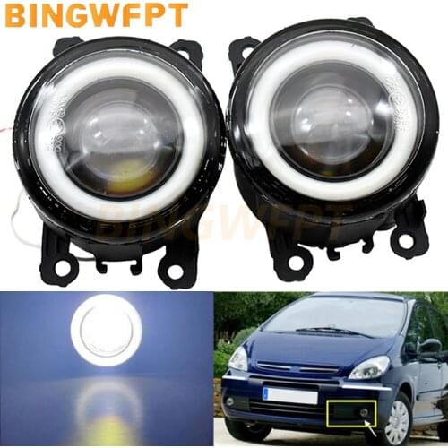 2Pcs Angel Eye Car Styling Fog Lamps Lighting LED For Citroen Xsara Picasso MPV N68 1999-2015