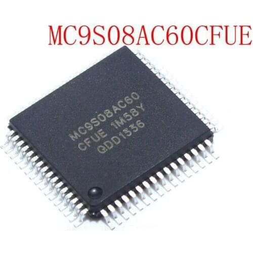 2PCS MC9S08AW60CFUE QFP-64 QFP MC9S08AW60 QFP64 SMD