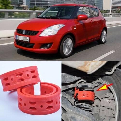 2pc Rear Air Suspension Shock Bumper Spring Coil Cushion Buffer For Suzuki swift