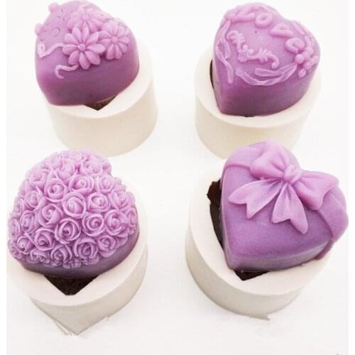 3D Rose Silicone Mold Jelly Chocolate Mousse Mould Ice Tray Molds DIY Homemade Soap Candle Moulds Cake Decorating Tool Bakeware