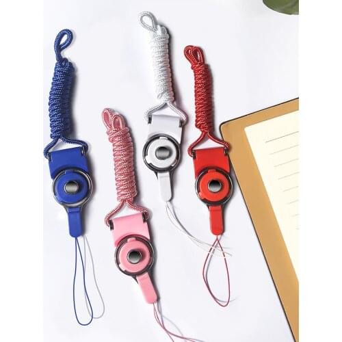 5pcs Multi-function Mobile Phone Straps Detachable Neck Strap Lanyard Rope For iPhone XS Max Lanyard Phone Decoration