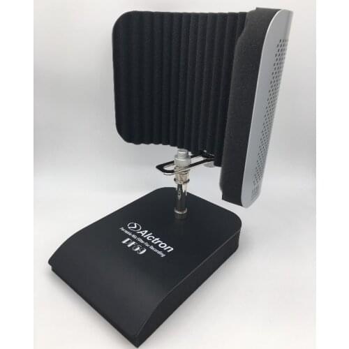 Alctron PF59 Professional desktop studio microphone screen, mic isolation shield foam, desktop acoustic diffuser screen
