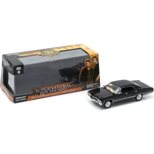 GreenLight cars 1/43 1967 CHEVROLET IMPALA SPORT DEDAN Supernatural (TV 2005-current) Honolulu Police Chicago Police