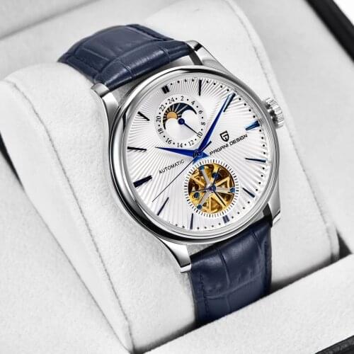 PAGANI DESIGN Skeleton Watches Mechanical Automatic Watch Men Tourbillon Sport Clock Casual Business Wrist Watch Relojes Hombre