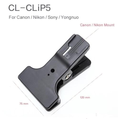 Falcon Eyes CL-CLiP5 Photography Multi-function Clip Clamp Holder Mount for Camera Flash Holder Bracket Photo Studio Accessories