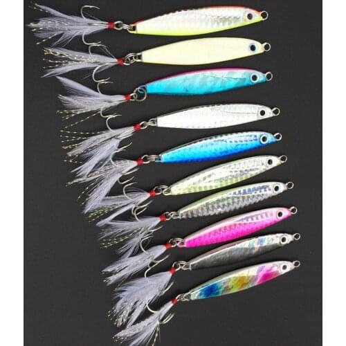 Hot Sale 6cm12g Metal Lure Fishing Spoon Freshwater Fishing Hard LureSliceJigBait Spoon Fishing Tackle Metal Jigging