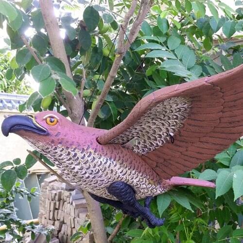 Fake Decoy Bird Repellent Garden Protectors Deterrent Garden Hanging Decor Outdoor Garden Yard