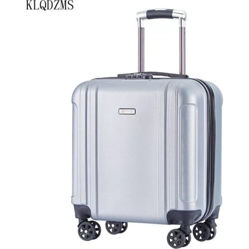 KLQDZMS 20Inch ABS+PC trolley suitcase travel password luggage bag Rolling luggage with spinner wheel