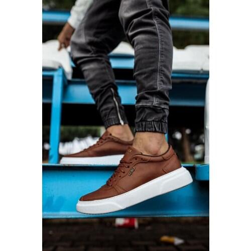 Knack Daily Shoes Tan Color Non-Leather Casual Shoes Stylish Design Fashion 2021 High Quality Sturdy Orginal Brand Trend 222 222