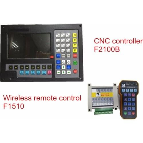 CNC controller F2100B with wireless remote controller F1520 for plasma and flame cutting machine