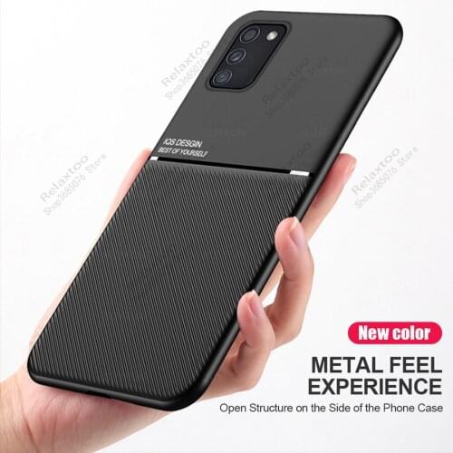 Leather phone shell for samsung galaxy a02s a 02s Magnetic case for a02s galaxya02s a02 s Soft Protective Shockproof cover coque