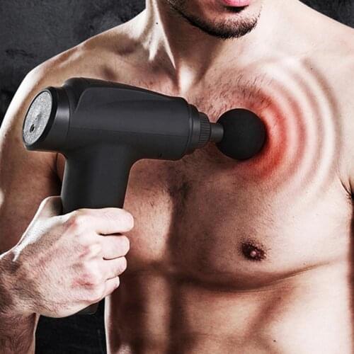 Body Skin Heated Massage Deep Tissue Percussion Massager Handheld Electric Muscle Massager 6 Speed Levels Quiet Brushless Motor