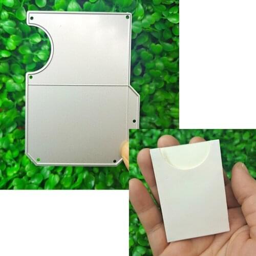 The metal cutting die is suitable for festival DIY scrapbook and greeting card album 3D creative card package box 2021