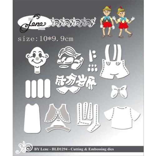 Cartoon character Metal Cutting Dies Cutting Mold Decoration Scrapbook Paper Craft Knife Mold Blade Dies Stencils Dies new 2021