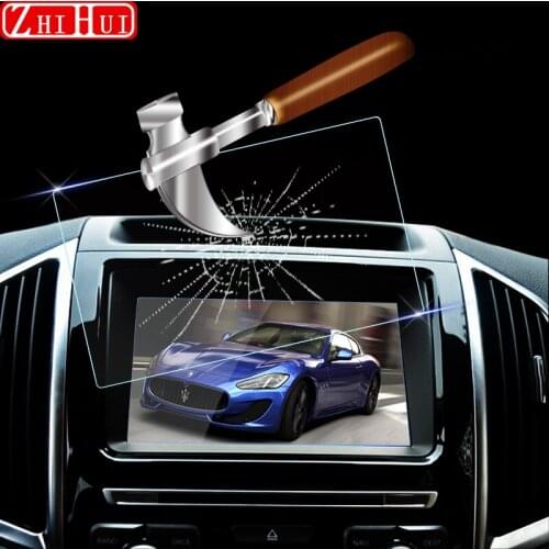 Navigation Screen Tempered Glass Film LCD Screen Film Sticker Rear Row Display Screen For GWM Haval H9 2015-2021 Accessories