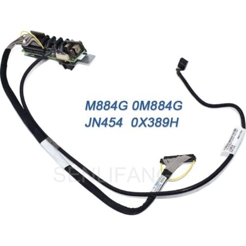 For Dell Precision T3500 T5500 I/O Control Panel With Cables JN454 X389H 0X389H CN-0X389H Assembly M884G 0M884G CN-0M884G