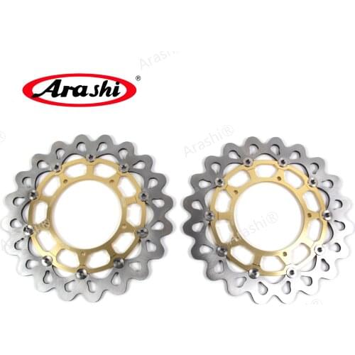 ARASHI CNC Front Brake Disc For YAMAHA YZF R1 1000 2004 2005 2006 Brake Disks Rotors Motorcycle YZF-R1 YZF R1M 2015 YZF-R1M