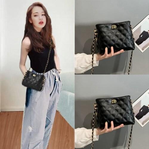 This years popular small bag womens bag new 2021 fashion versatile womens Single Shoulder Messenger Bag chain summer 2021