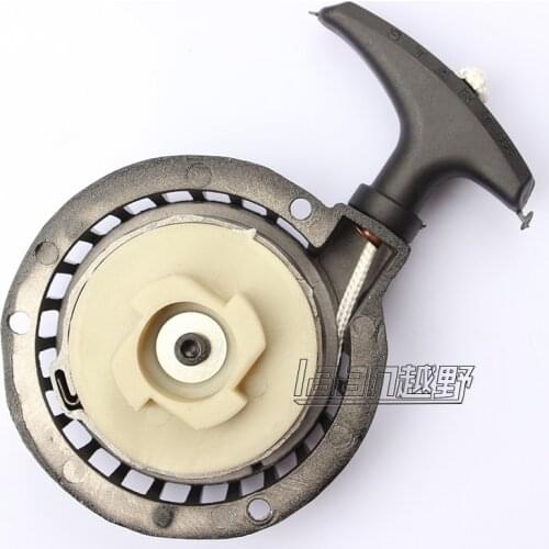 Aluminum Alloy Pull Start Recoil Starter Red For 47cc 49cc 2 Stroke Mini Kid Quad ATV Dirt Bike Pocket Bike minimoto sivler