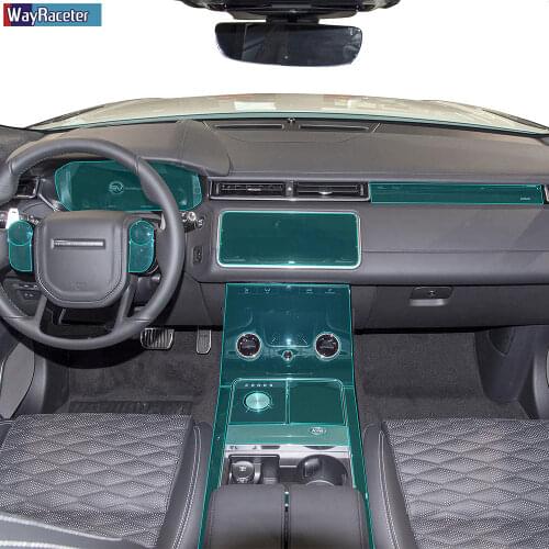 Self Healing Car Interior Central Dashboard Gear Screen Transparent Protective Film For Range Rover Velar L560 2018 2019 2020