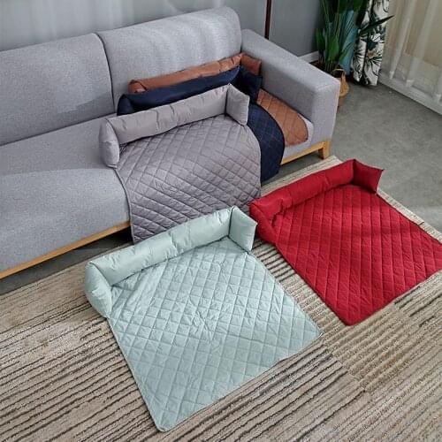 Warm Pet Dog Bed Sofa Soft Comfortable Puppy Mattress Large Dog Cat Bed Cushion Pets House Removable Washable Kennel for Dogs
