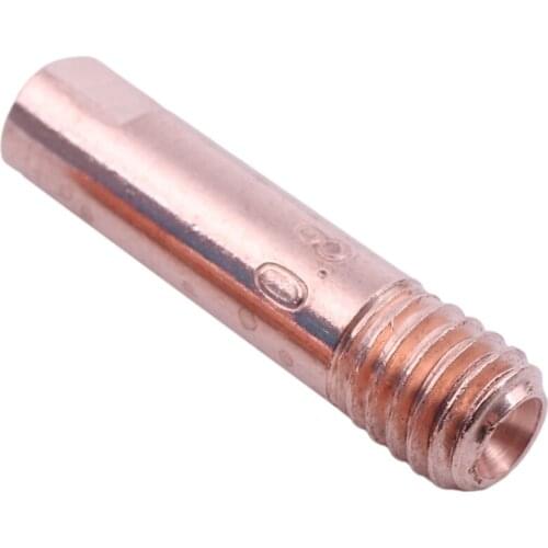 20pcs CO2 Mig Contact Tips 0.8x25mm For MB15 15AK Mig Welding Torch Consumables Accessories