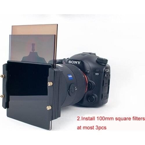 67mm Metal Adapter Ring +100mm Square Filter Holder Support for Haida Lee Hitech Cokin Z PRO 100x100mm 100x150mm Filters